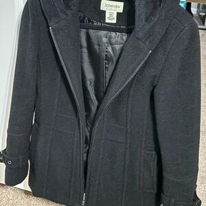 St. John's Bay Black Pea Coat
